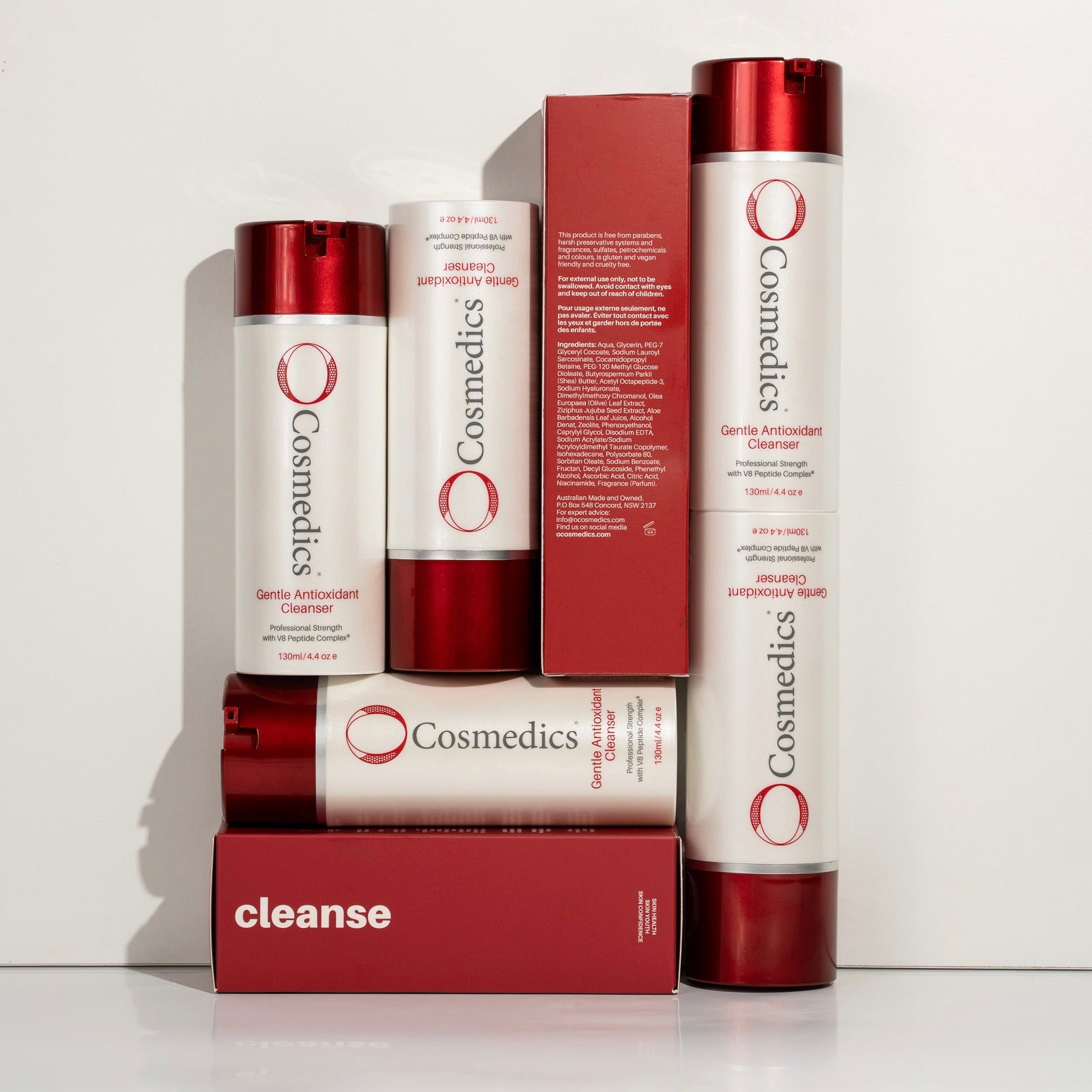 Cleansers | O Cosmedics - Skin Mind Beauty Hair