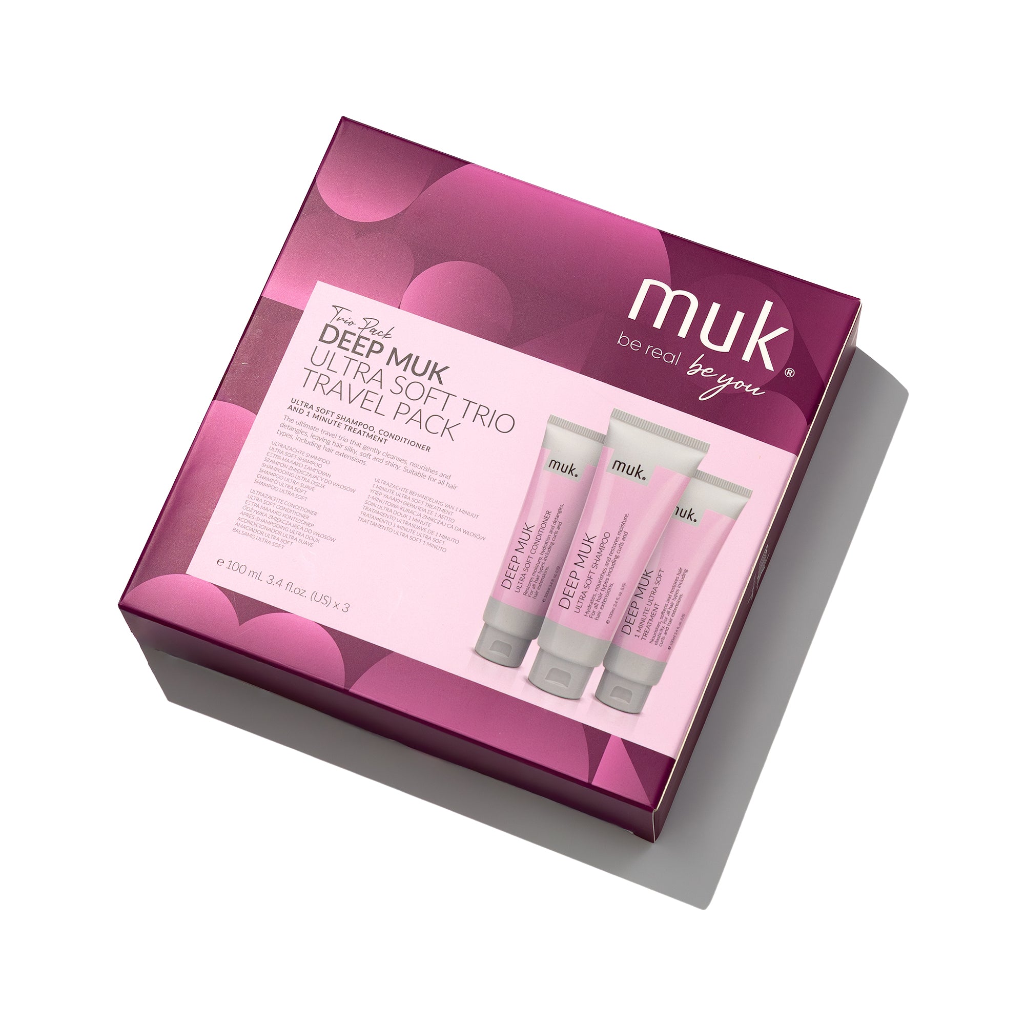 Deep Muk Ultra Soft Trio Travel Pack 100ml