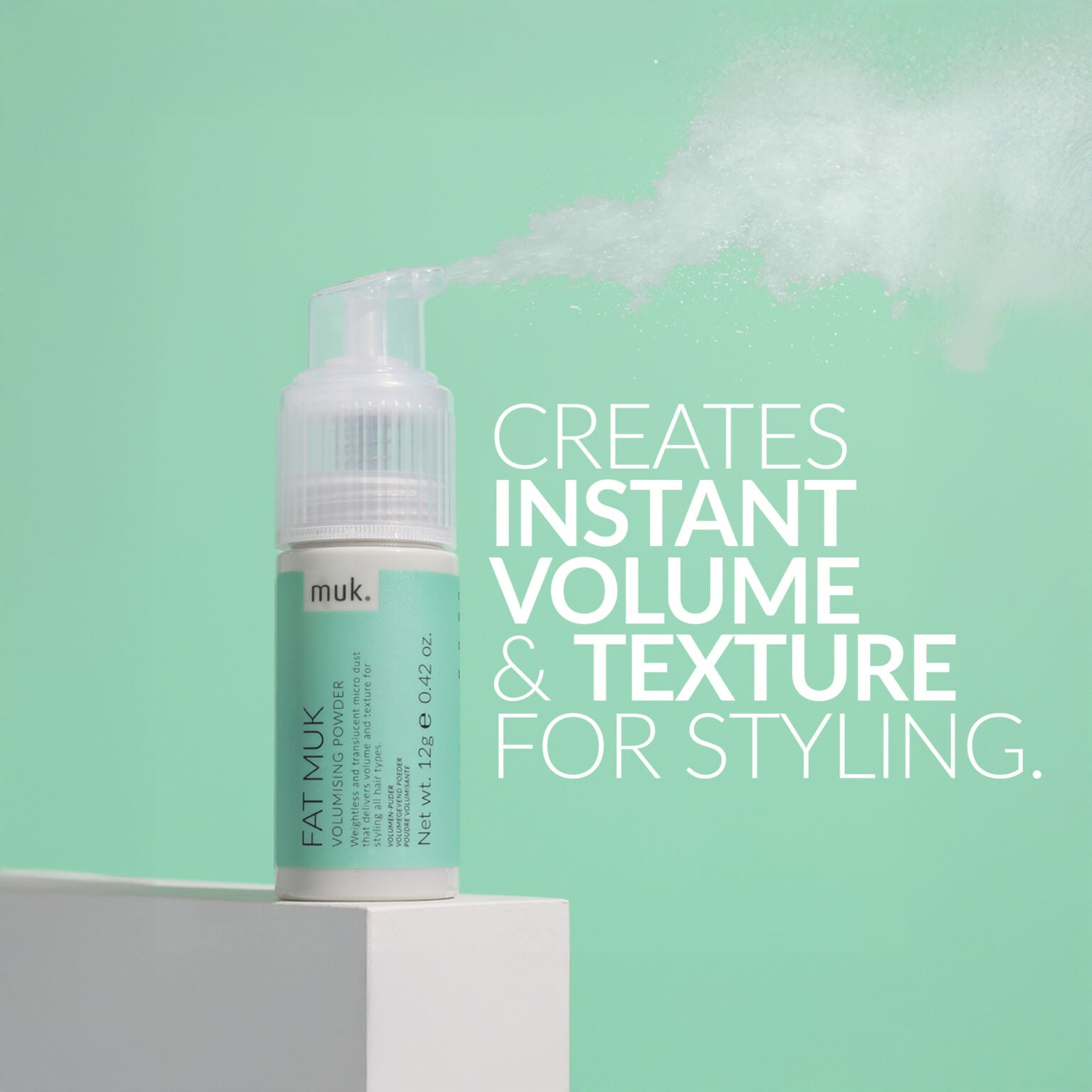 Fat Muk Volumising Powder-Weightless Volume and texture/Muk Haircare