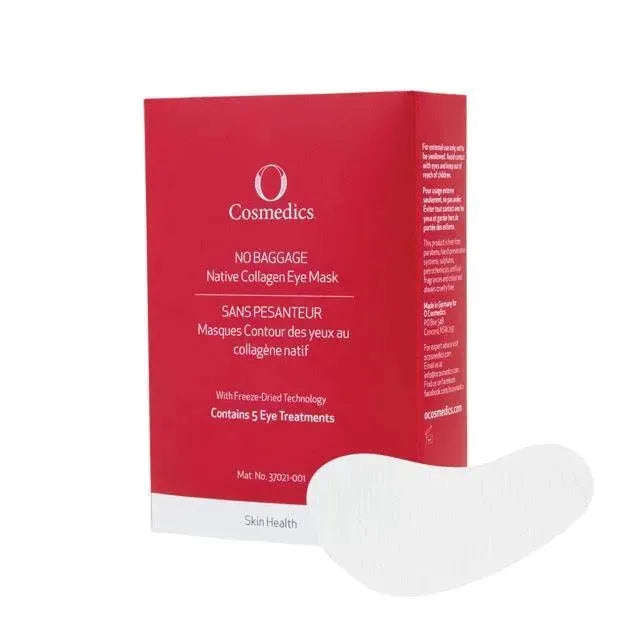 No Baggage Native Collagen Eye Masks (5 Pack) | O Cosmedics - Skin Mind Beauty Hair