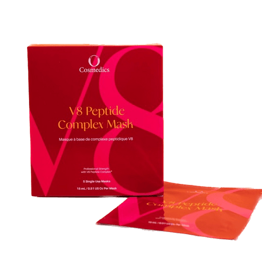 V8 Peptide Sheet Mask Pack Of 5 | O Cosmedics - Skin Mind Beauty Hair
